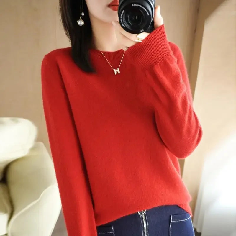 Women's Pullover  Sweater .-Nilah Store