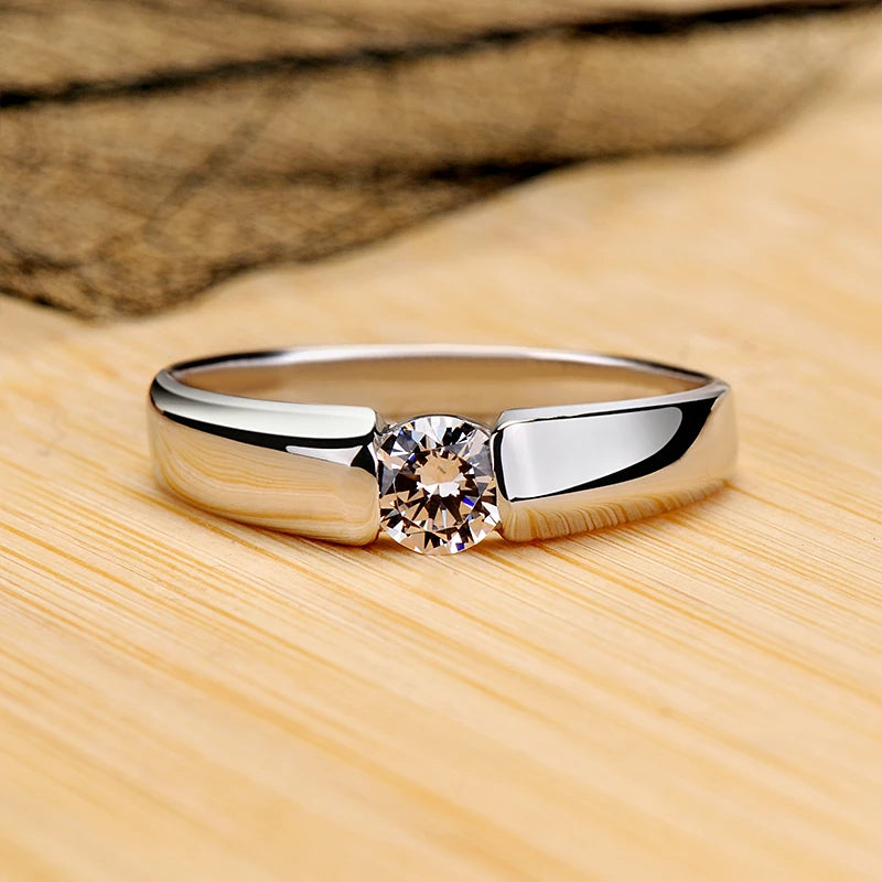 2 Carat Zirconia Diamant Wedding Band Women-Nilah Store